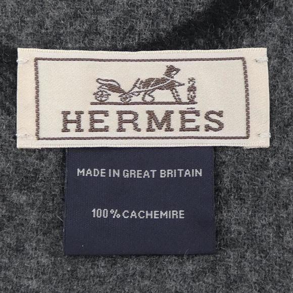 HERMES Black Scarf - Picture 3 of 4